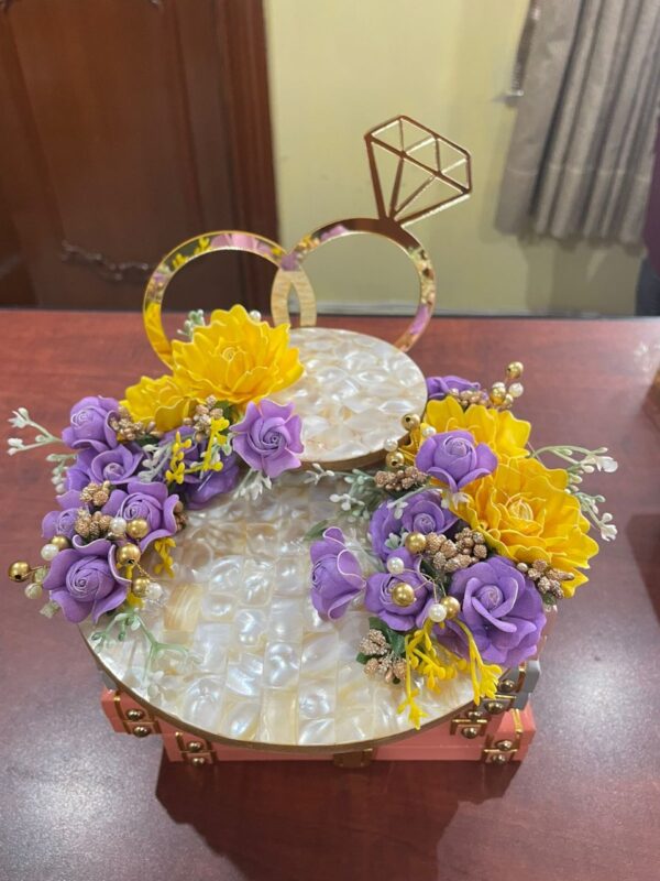 MOP 8" 2 Tier Platter without Ring Box