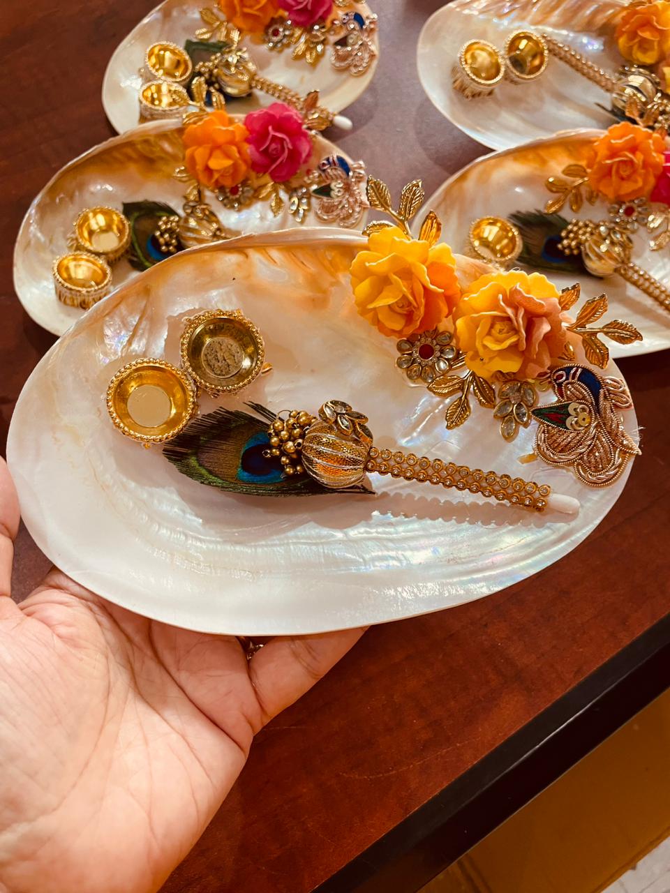 Shell Tilak Platter