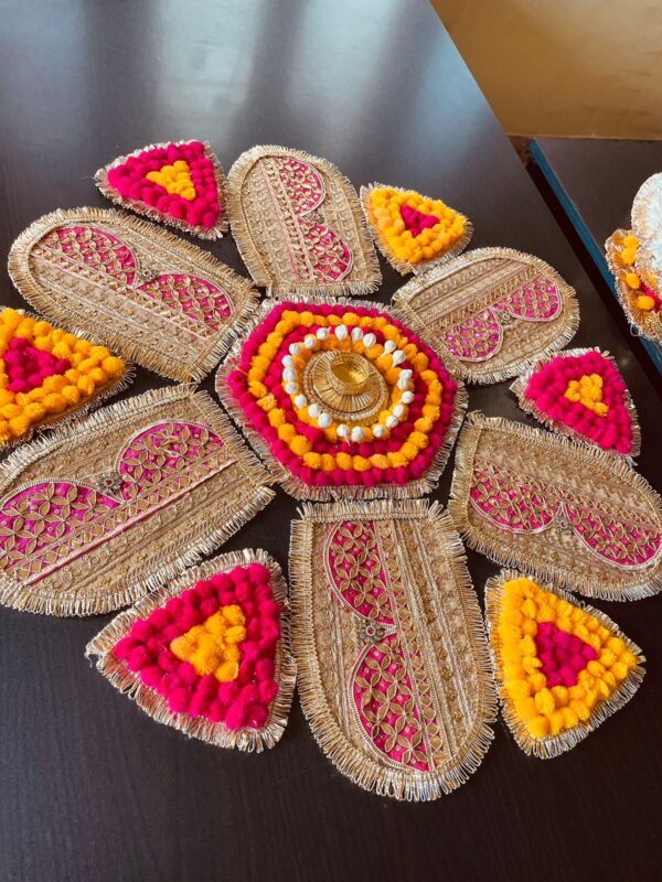28" Floor Rangolis - Image 8