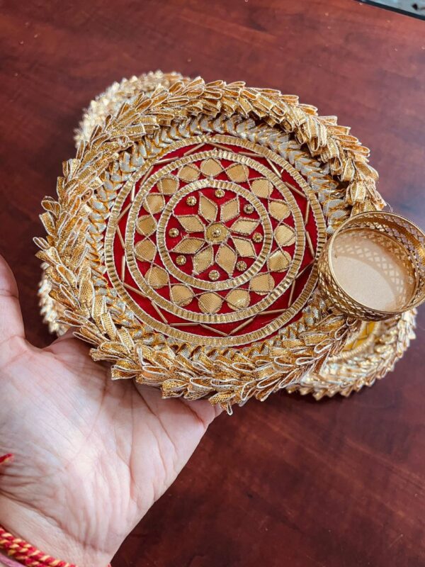 6" Rangoli Mats Set of 4 Pcs - Image 3