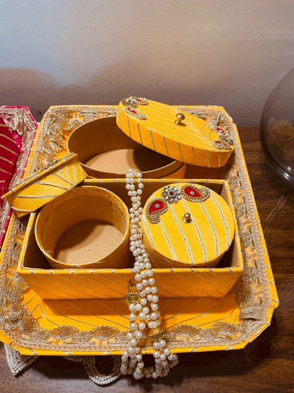 Tray Set With Jars - Image 2