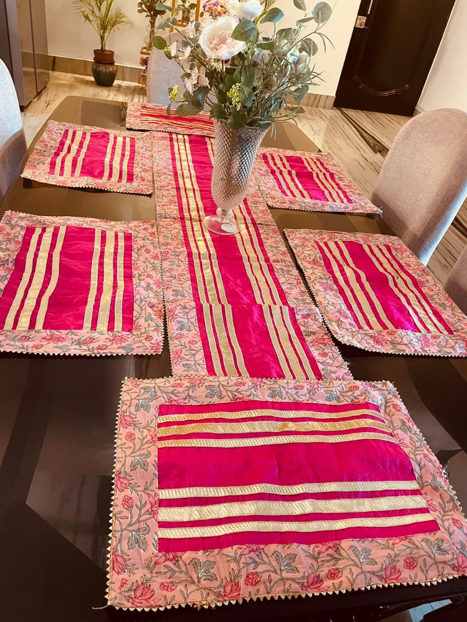 Able Mat Set Of 6 Mats And 1 Runner