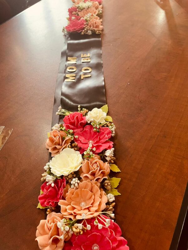 Satin Customised Sash And Tiara Set