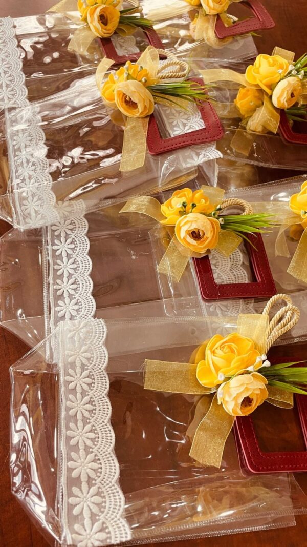 PVC Bags With Leather Handle - Image 4