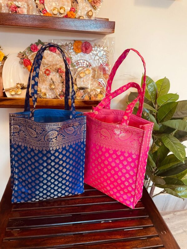 Benarsi Silk Hamper Bags - Image 2