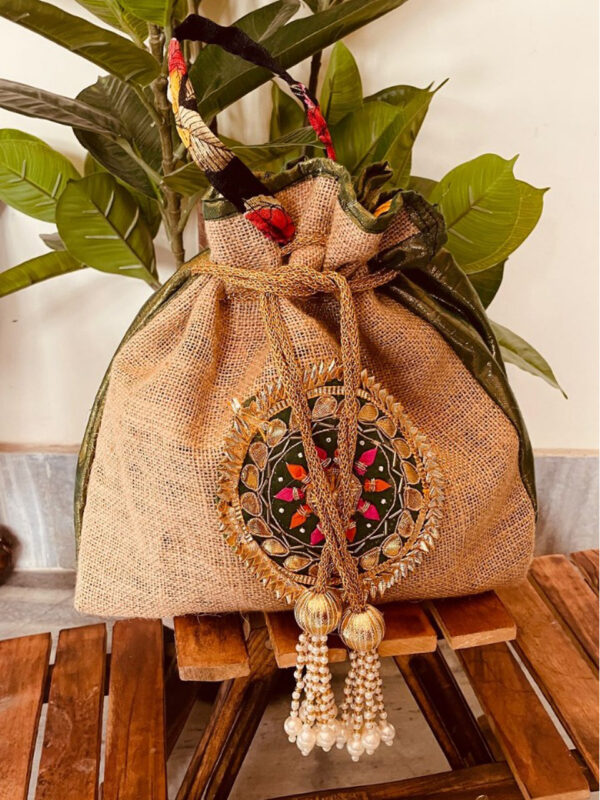 Jute Potli Bags - Image 4