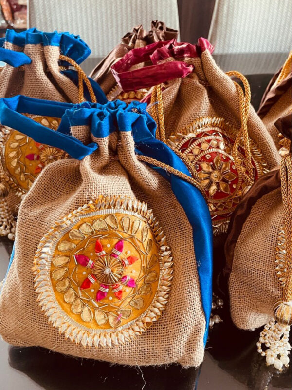 Jute Potli Bags - Image 5