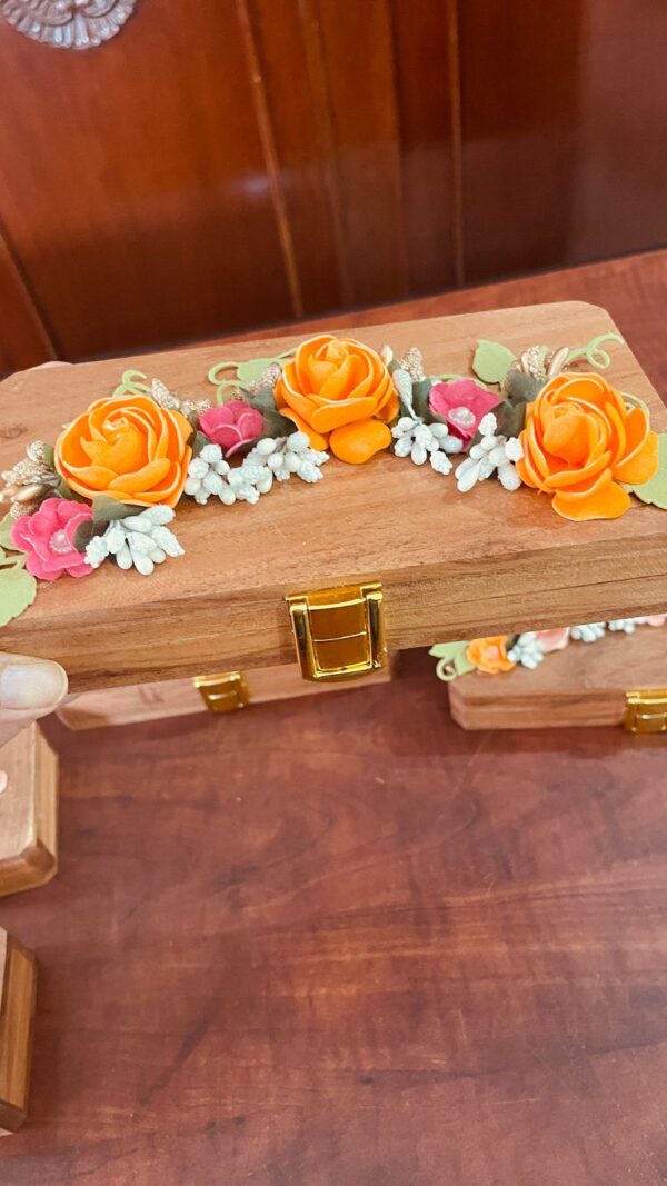 Wooden Cash Box - Image 2