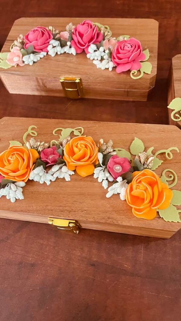 Wooden Cash Box - Image 4