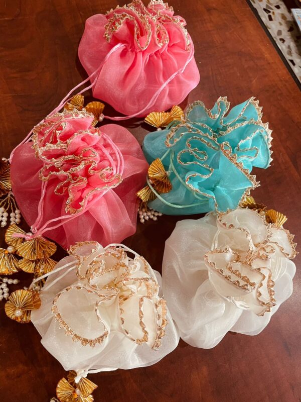 Organza Scrunch Potli - Image 4