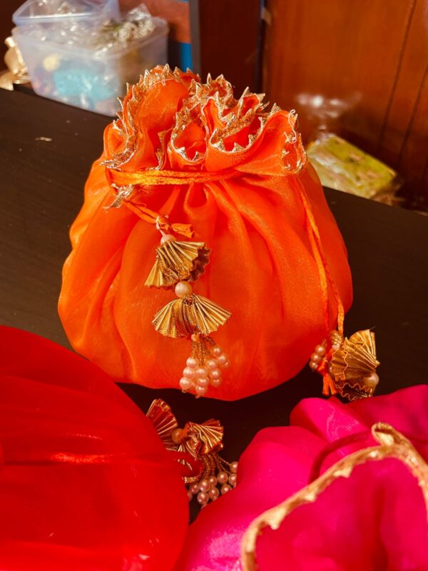 Organza Scrunch Potli - Image 11