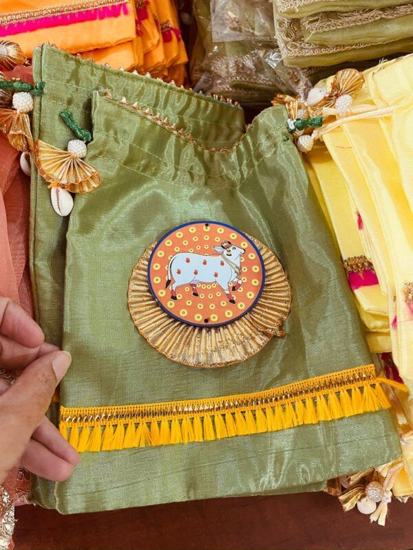 Satin Pichwai Potli - Image 6