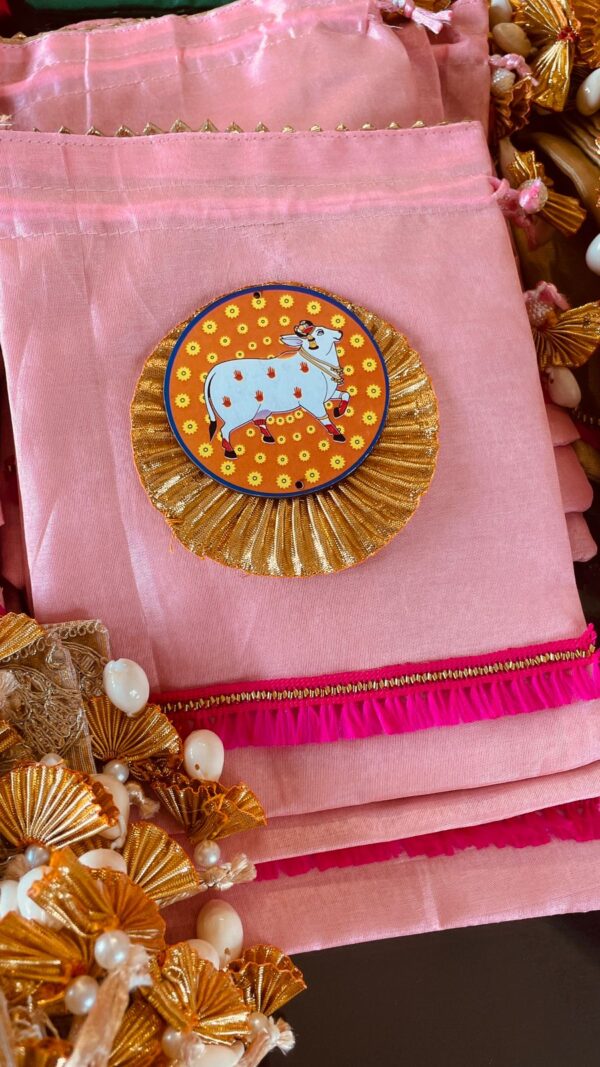 Satin Pichwai Potli - Image 4