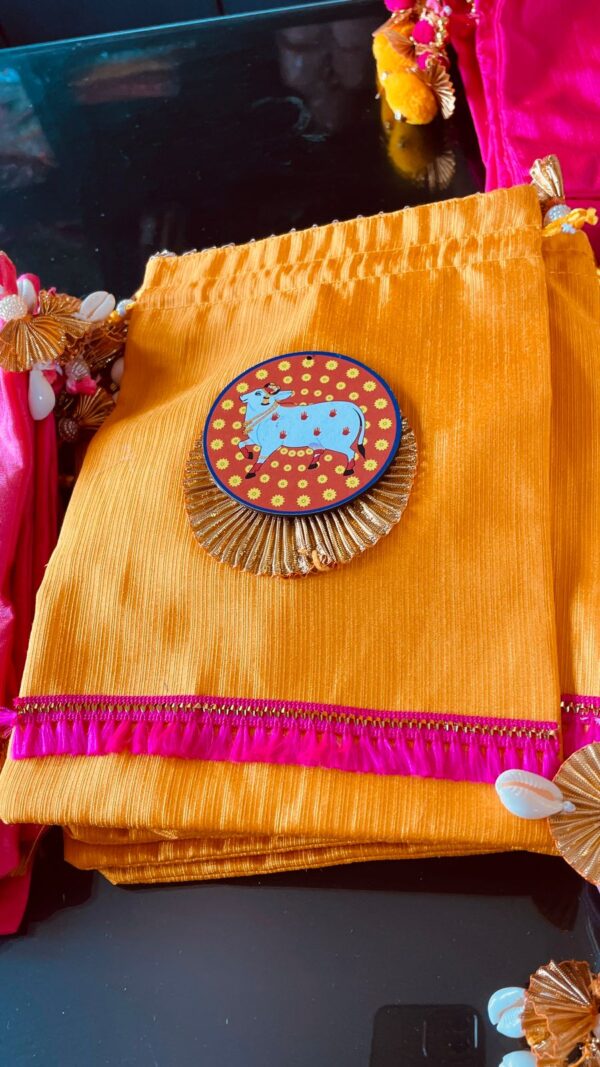 Satin Pichwai Potli - Image 2