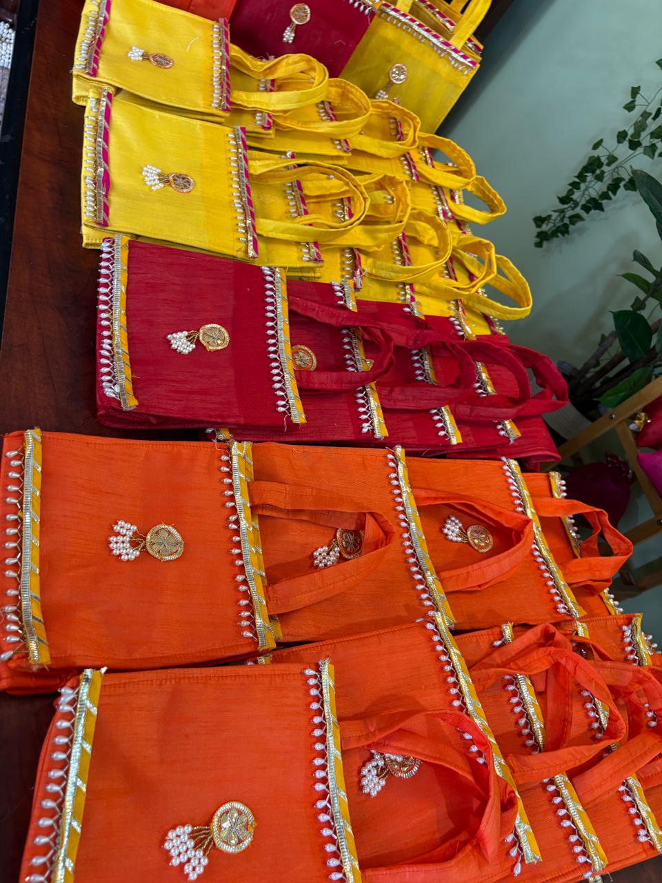 Small Silk Hamper Bags - Image 2