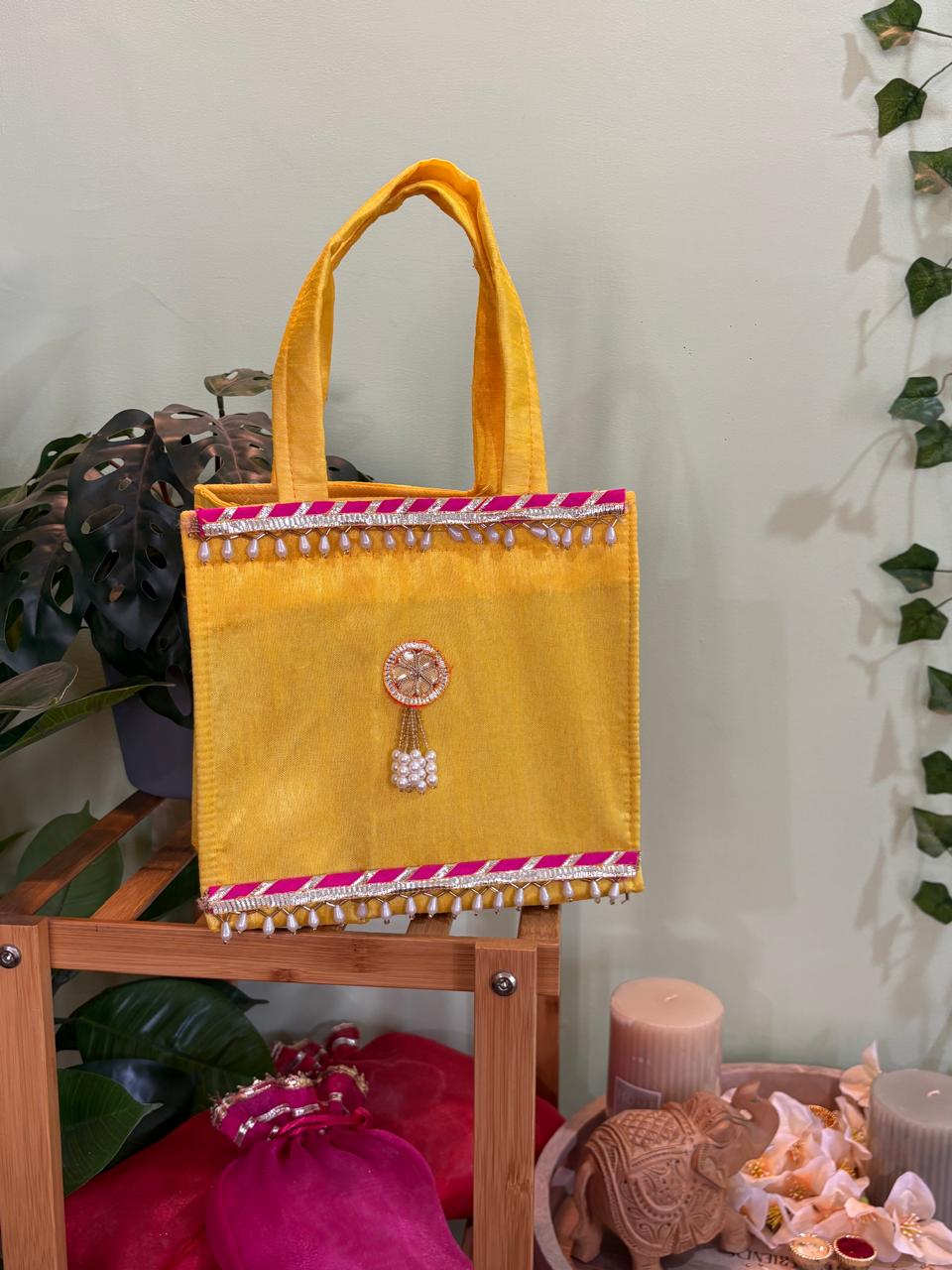 Small Silk Hamper Bags - Image 5
