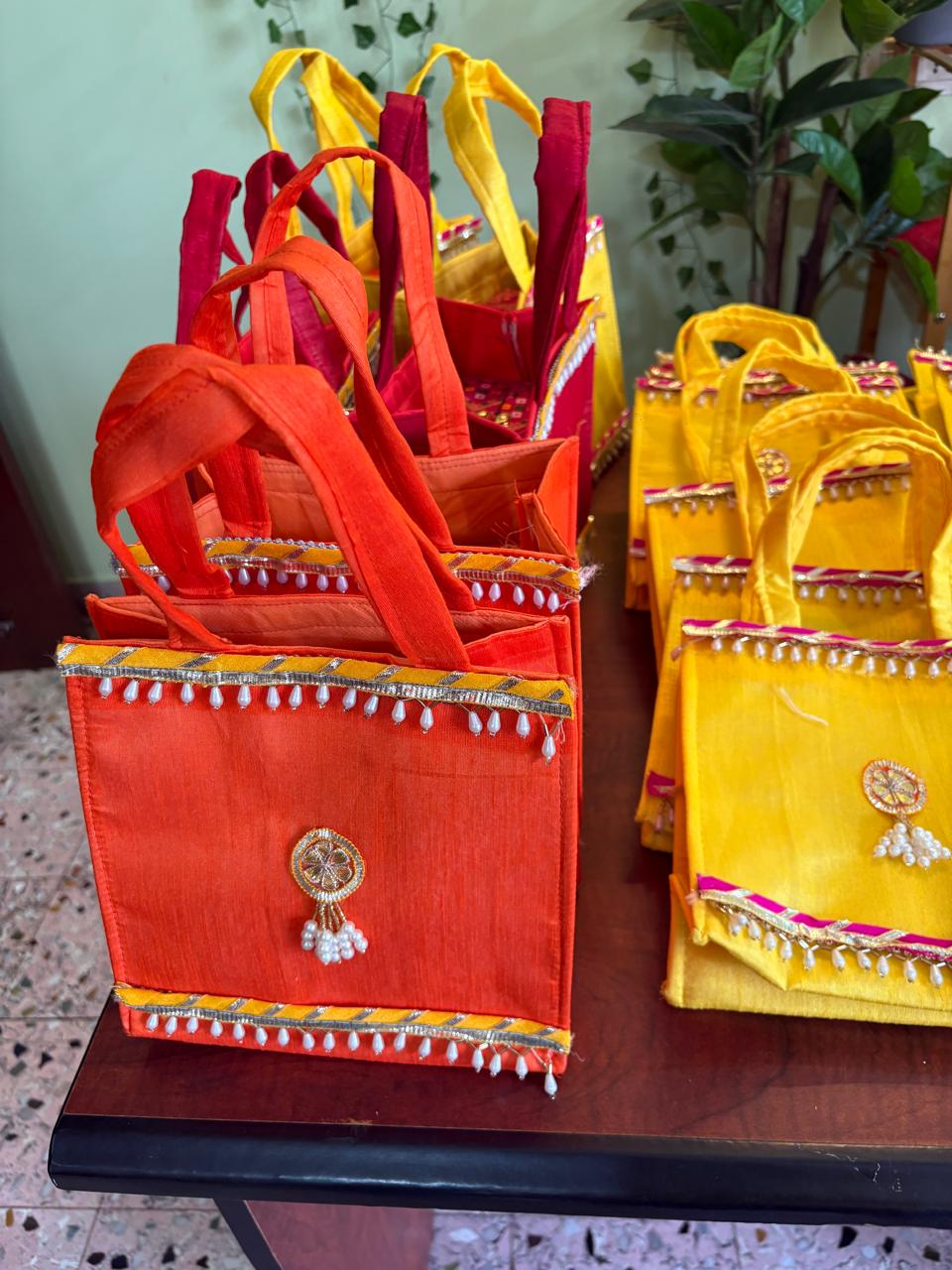 Small Silk Hamper Bags - Image 6