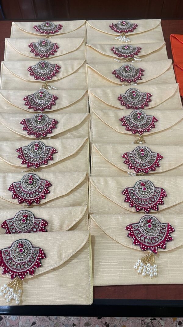 Silk Envelope with Fan Buti - Image 6