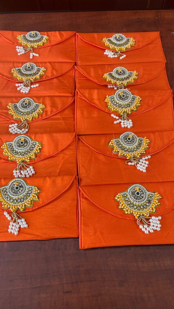 Silk Envelope with Fan Buti - Image 5