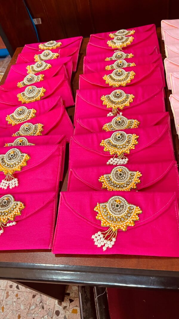 Silk Envelope with Fan Buti - Image 7