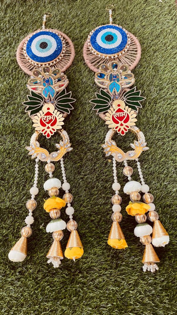 Evil Eye Peacock Hangings - Image 4