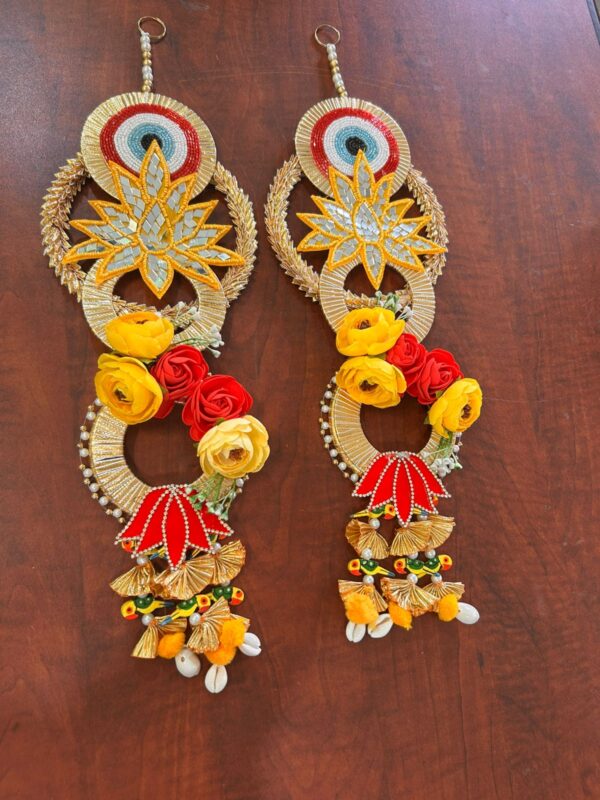 Mirror Lotus Evil Eye Hanging - Image 2