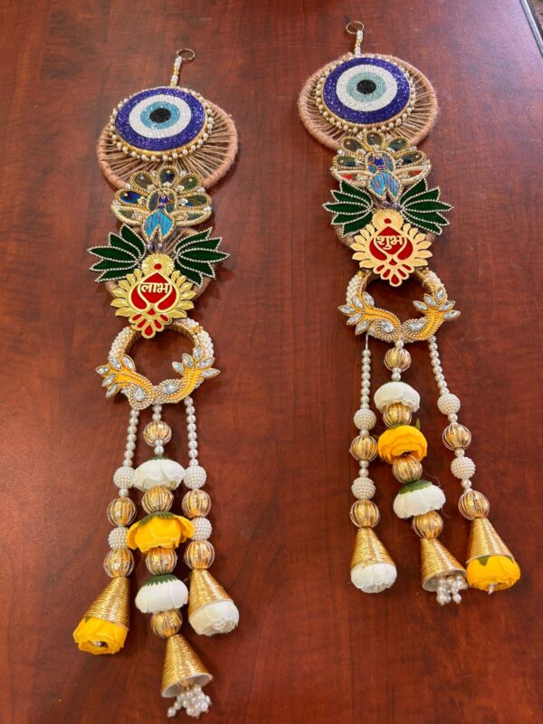 Evil Eye Peacock Hangings