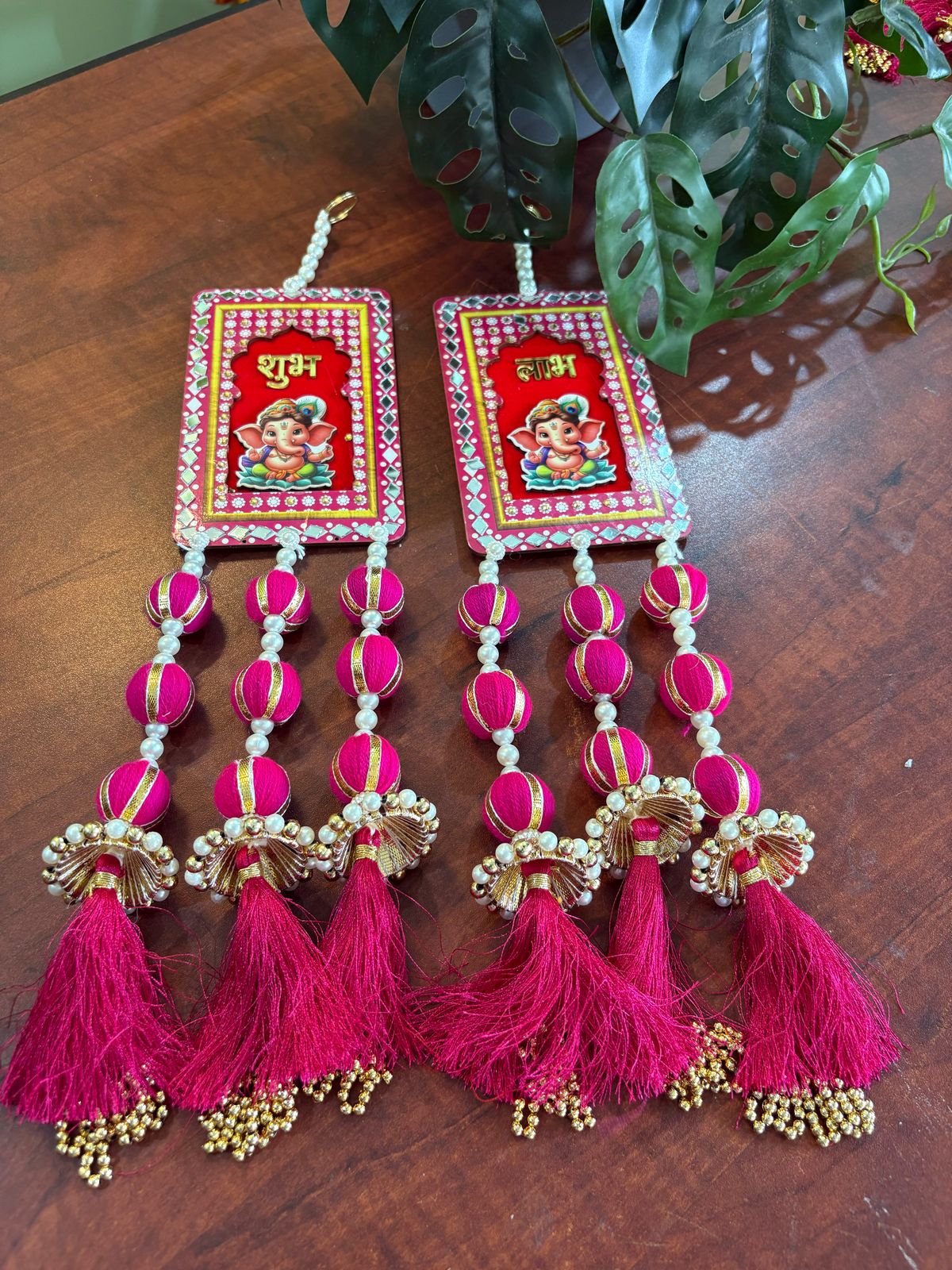 MDF Pichwai Shubh Labh Hangings