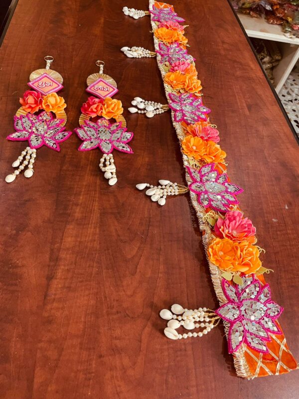 Mirror Lotus Bandanwar set