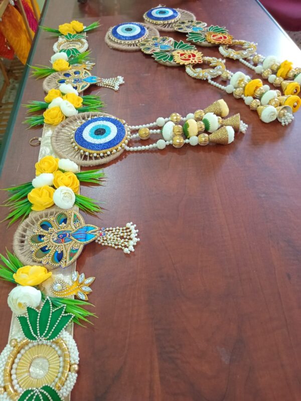 Jute Evil Eye Heavy Bandanwar