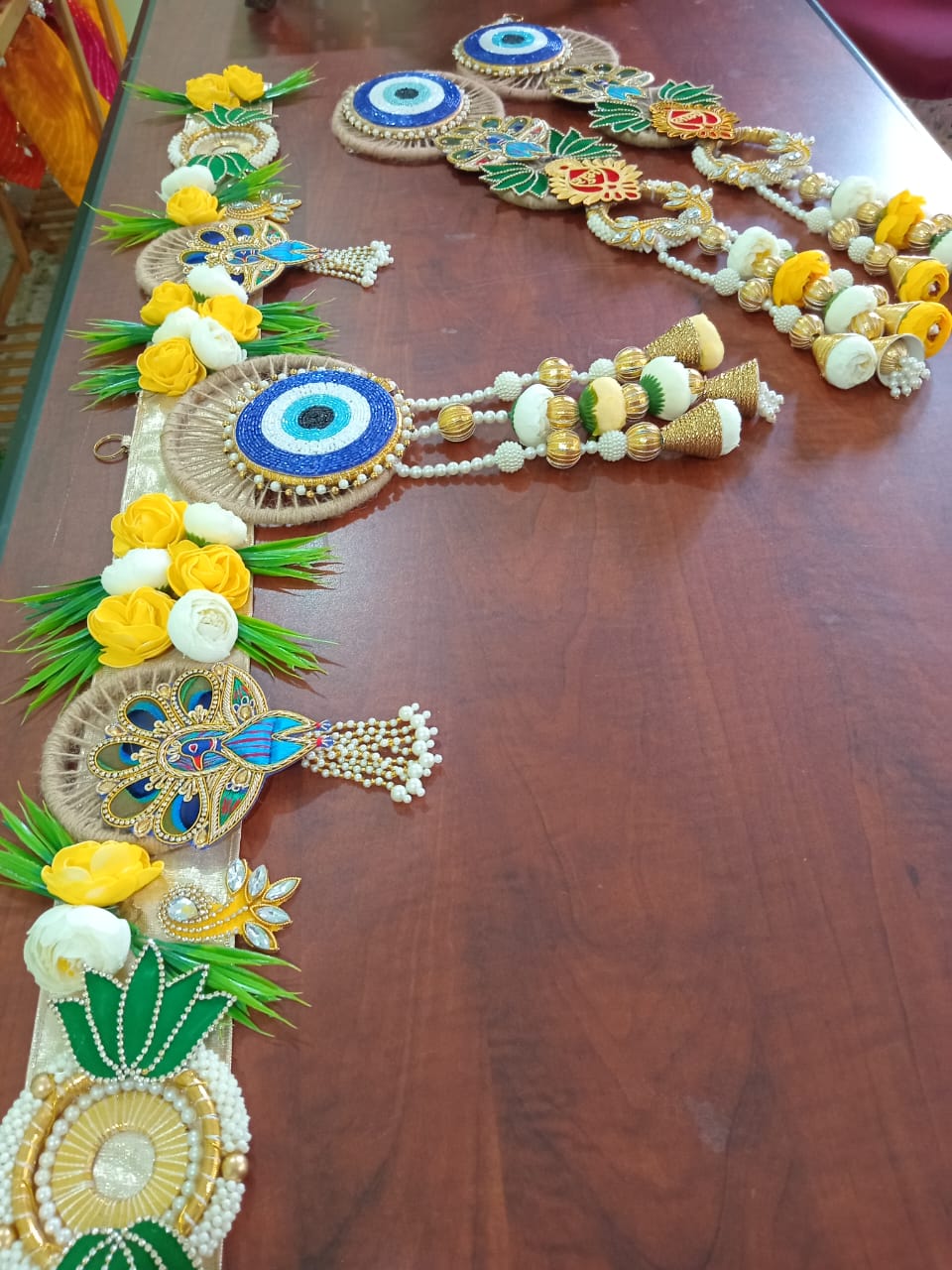 Jute Evil Eye Heavy Bandanwar