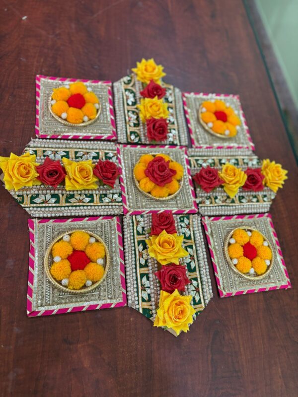 Square Floor Rangoli - Image 2