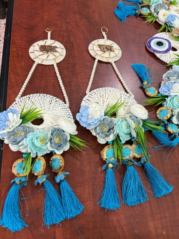 Jute Mat Evil eye Bandanwars - Image 4