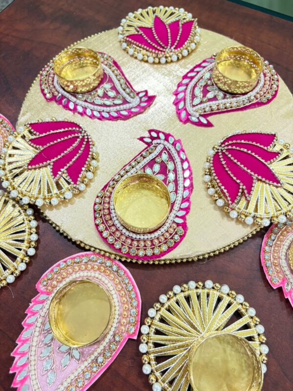 Golden Lotus Kairi Rangoli Set - Image 4