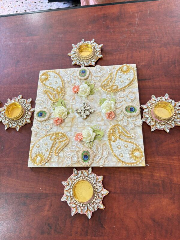 MOP 10" Rangoli Set - Image 5