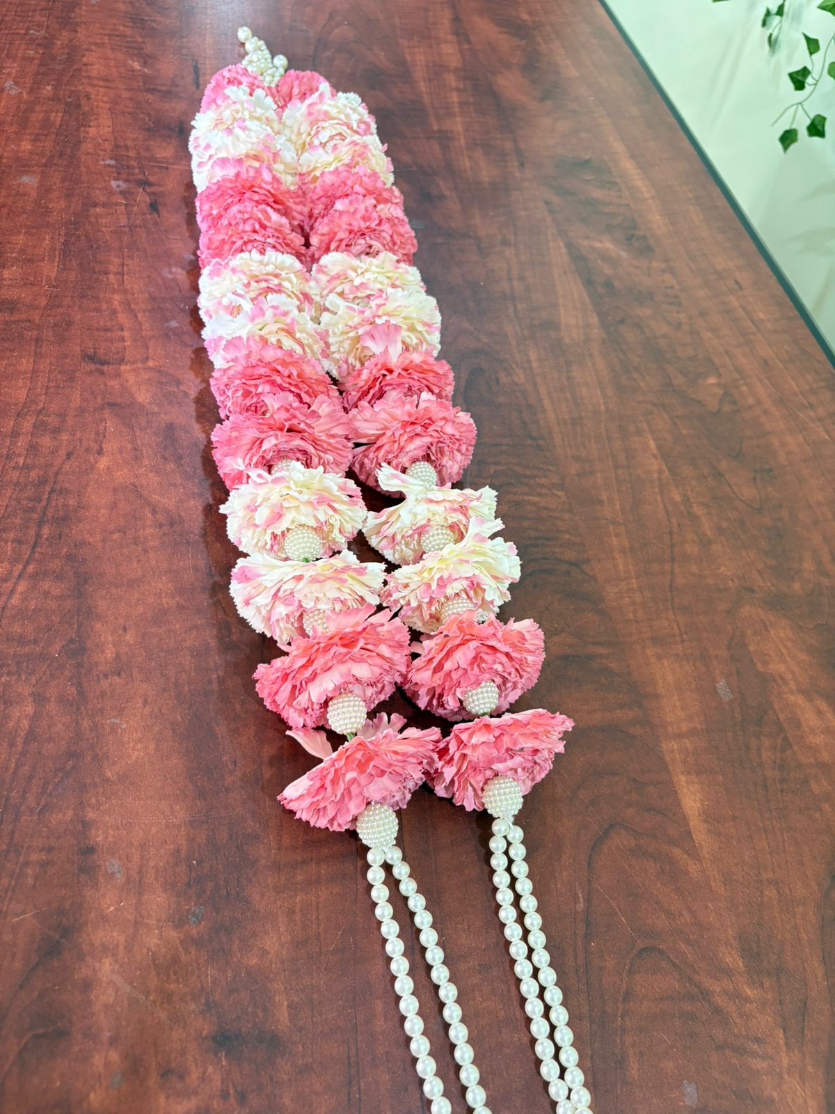 Peachy Carnation Varmaala