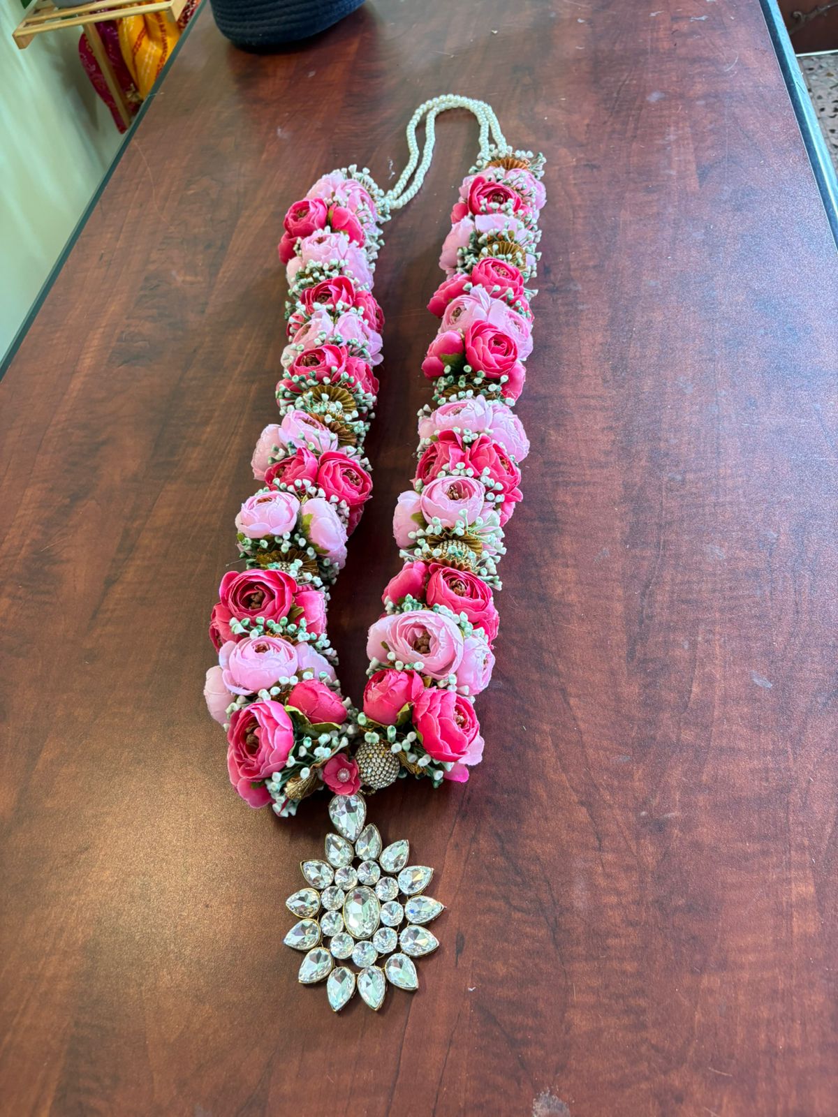 Peony Round Varmaala - Image 5