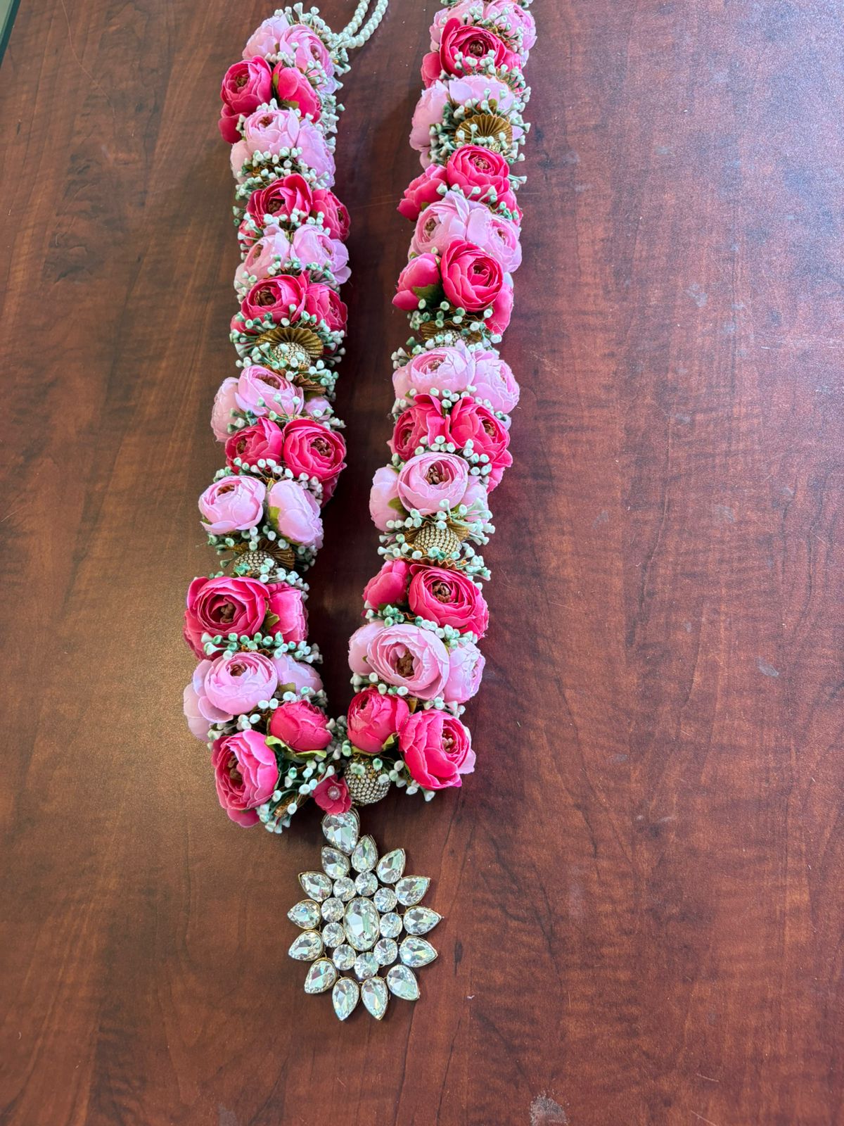 Peony Round Varmaala - Image 4