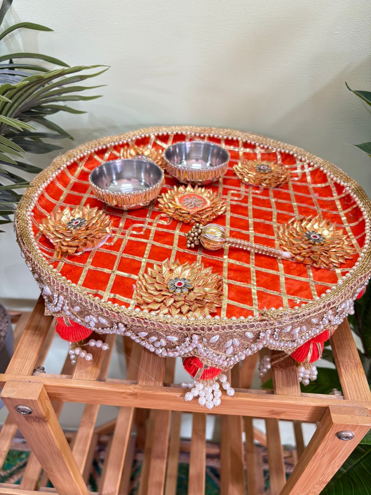 Big 15" Diameter Steel Tilak Thaal