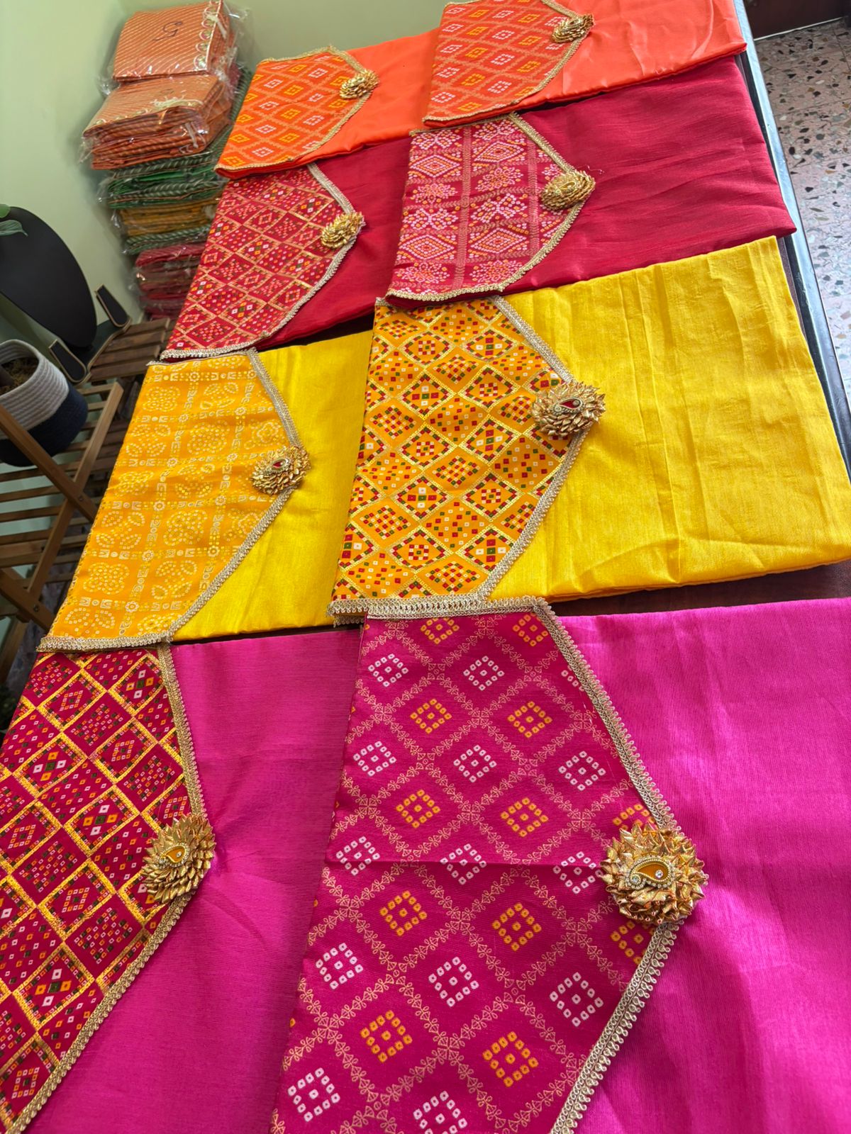 Gharchola Saree Cover (Pack of 10) - Image 2