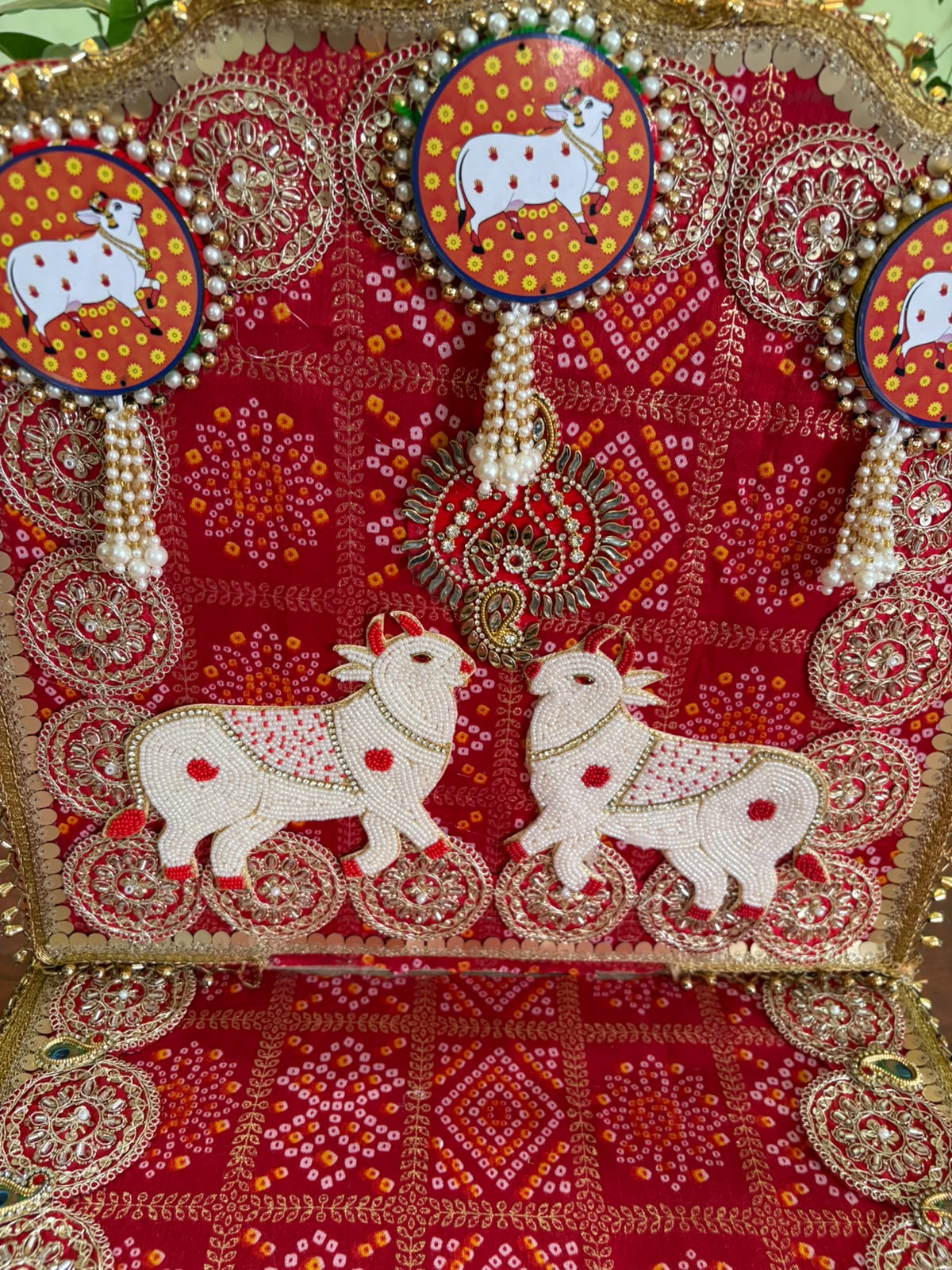 Kamdhenu mandap (16 X 16 inches ) - Image 2