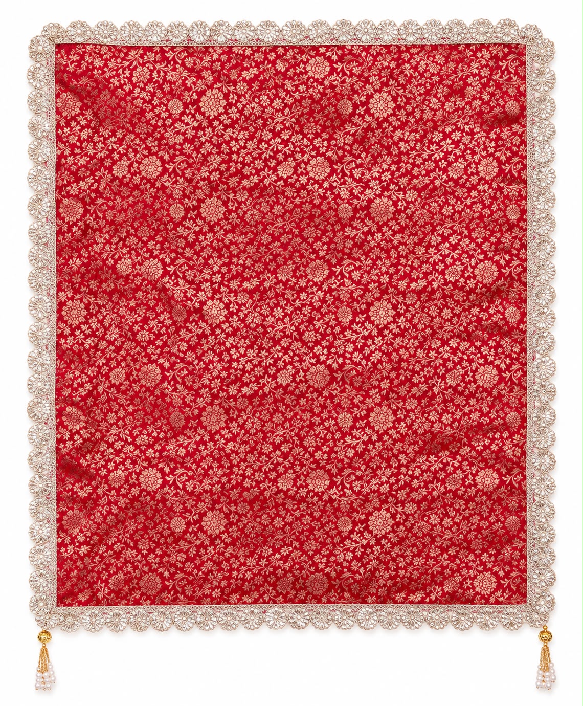 Brocade tray cover / Thaalposh (pack of 2 )